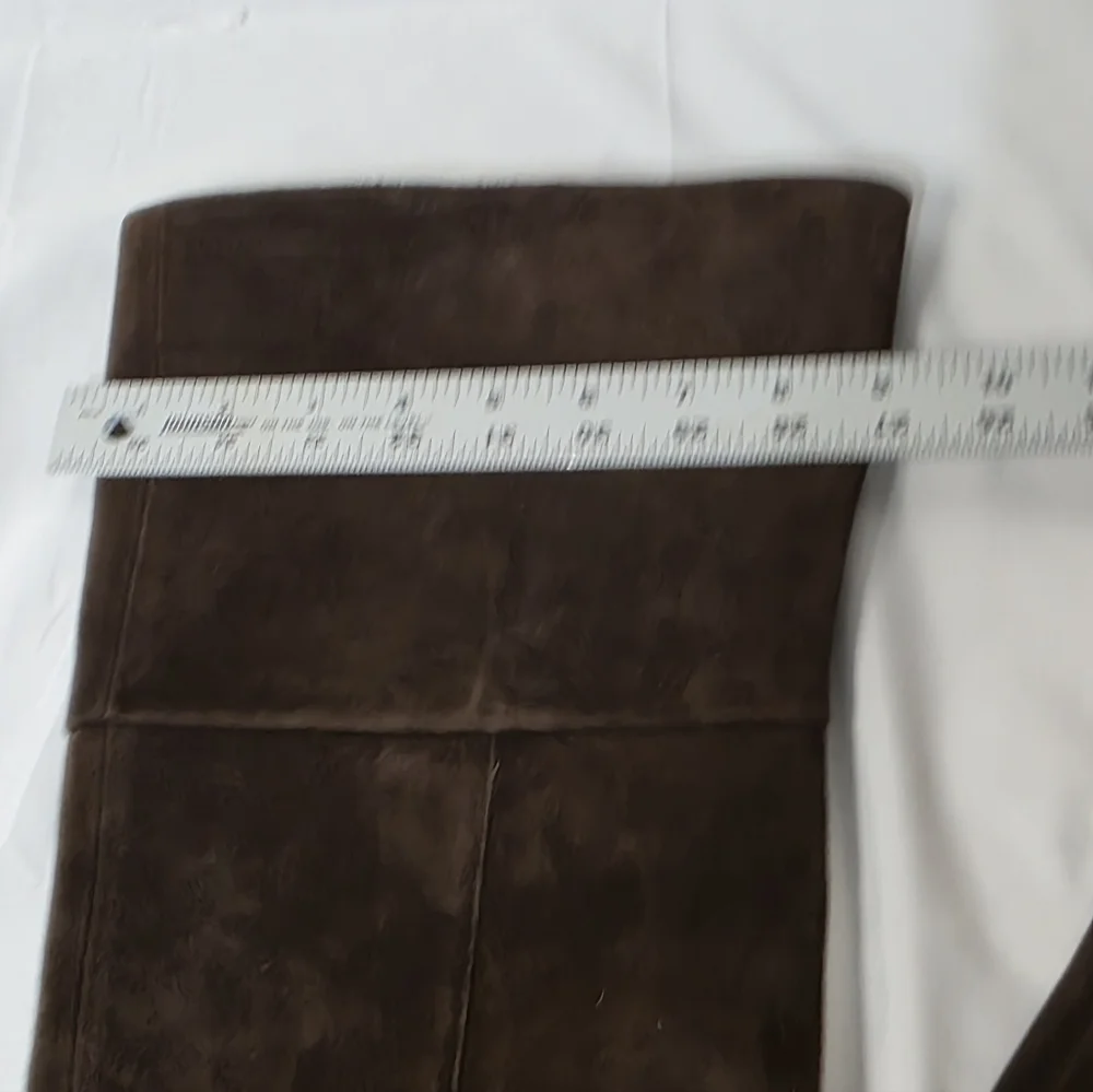 Vince Camuto Iana Brown Suede Leather Over the Knee Boots Womens Size 8